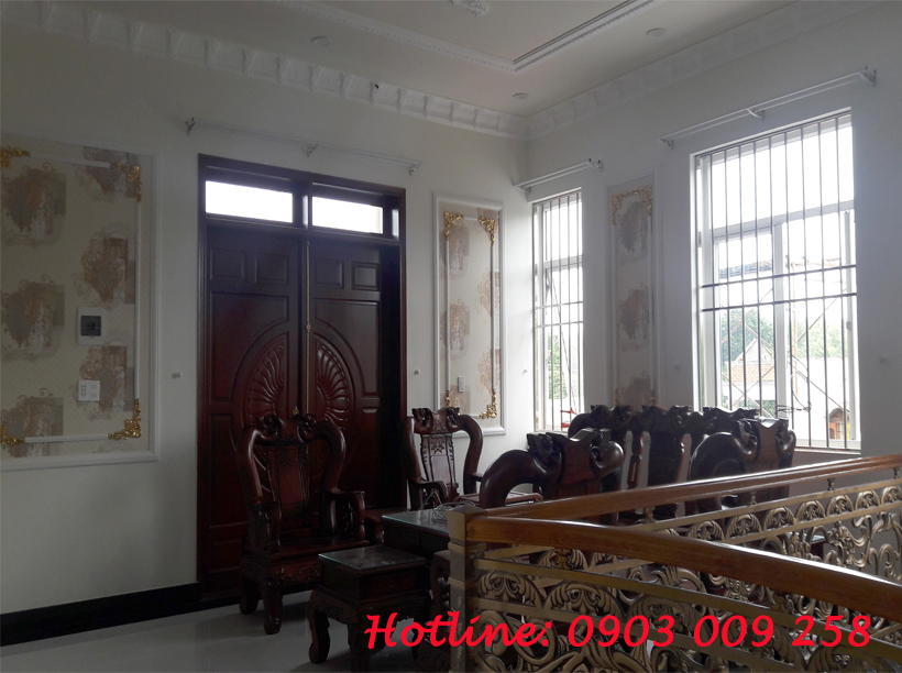 Thi Công Phào Chỉ Nhựa Biệt Thự Phú Giáo Bình Dương